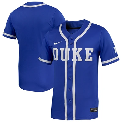 Maillot de softball unisexe Nike Royal Duke Blue Devils Replica