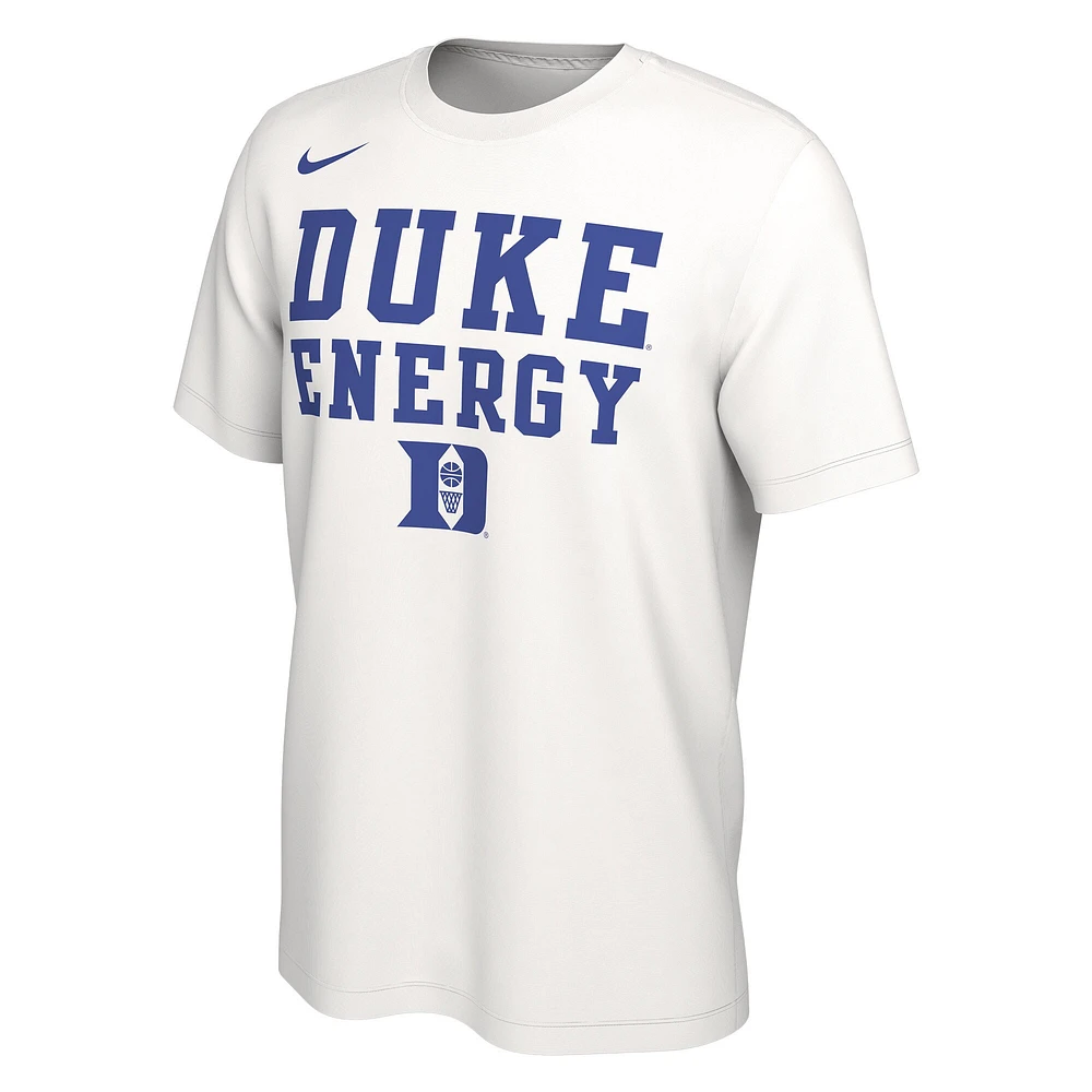 T-shirt unisexe Nike Duke Blue Devils 2024 On-Court Energy