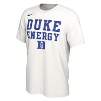 T-shirt unisexe Nike Duke Blue Devils 2024 On-Court Energy