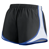Women's Nike Black Duke Blue Devils Spring Break Tempo Performance Shorts
