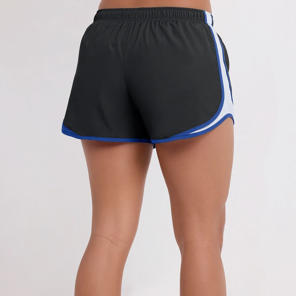 Women's Nike Black Duke Blue Devils Spring Break Tempo Performance Shorts