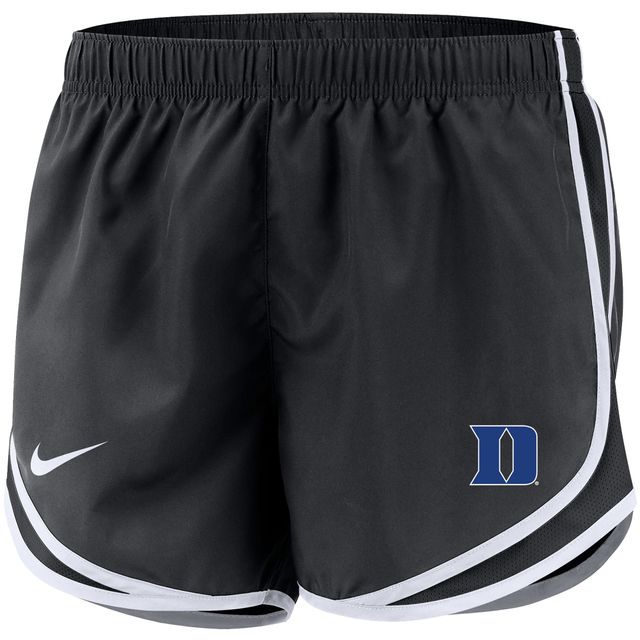 Short Nike Duke Blue Devils Team Tempo Performance pour femme Noir