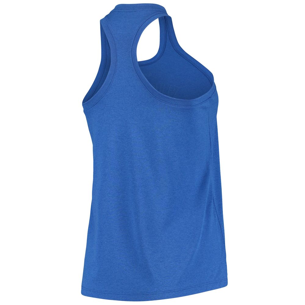 Women's Nike Royal Duke Blue Devils Arch & Logo Classic Performance Tank Top