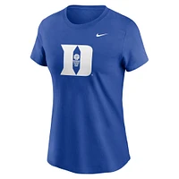 T-shirt de basket-ball Nike Royal Duke Blue Devils pour femme