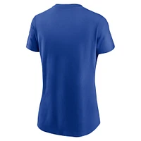 T-shirt de basket-ball Nike Royal Duke Blue Devils pour femme