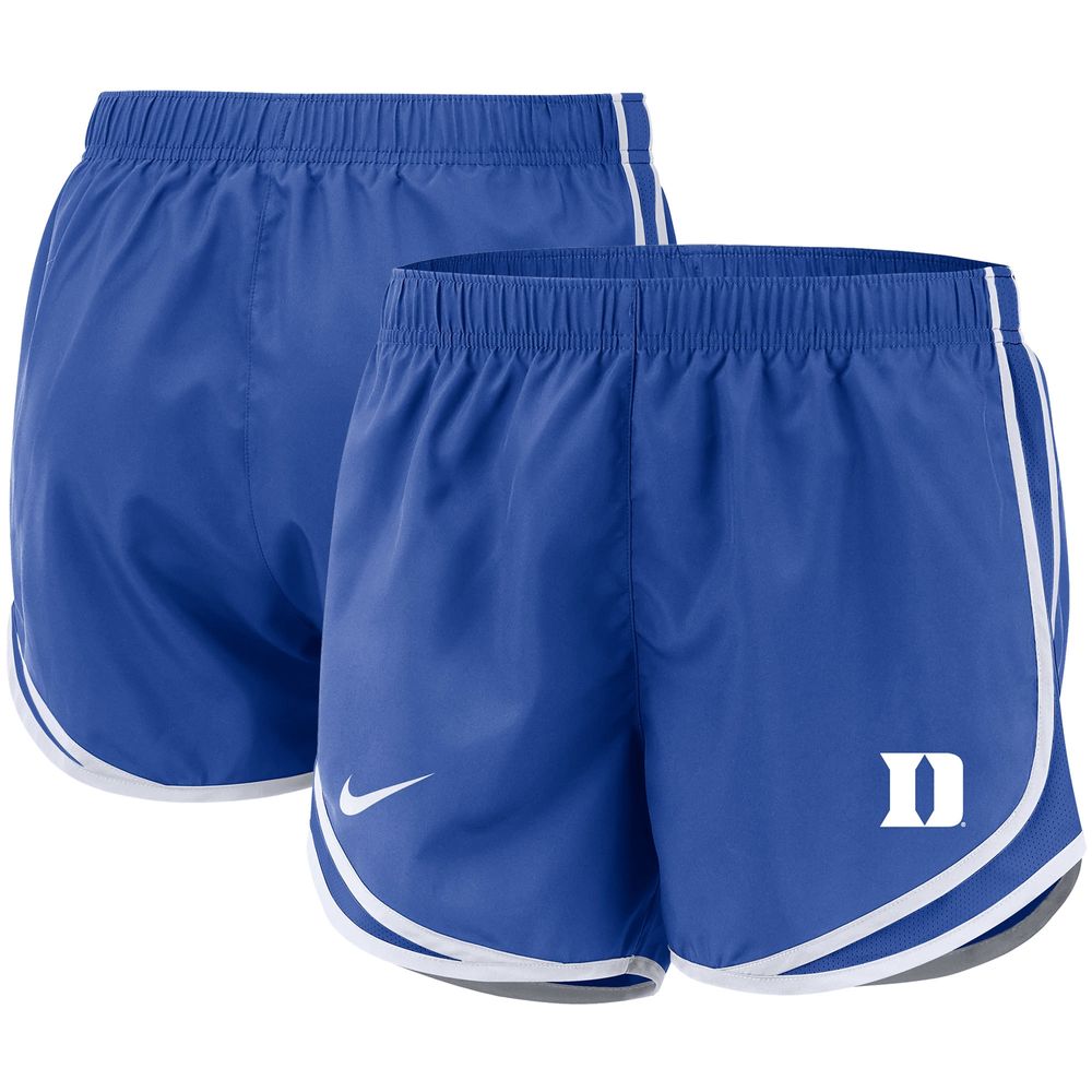 Women's Nike Royal Duke Blue Devils Team Tempo Performance Shorts