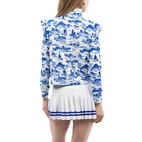 Haut à glissière quart de tour Smith & Quinn Royal/White Duke Blue Devils Tailgate Grayson pour femme