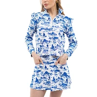 Jupe-short Tailgate Molly Duke Blue Devils pour femme de Smith & Quinn Royal/White