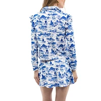 Jupe-short Tailgate Molly Duke Blue Devils pour femme de Smith & Quinn Royal/White