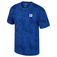 T-shirt Jeunesse Colosseum Royal Duke Blue Devils Fern