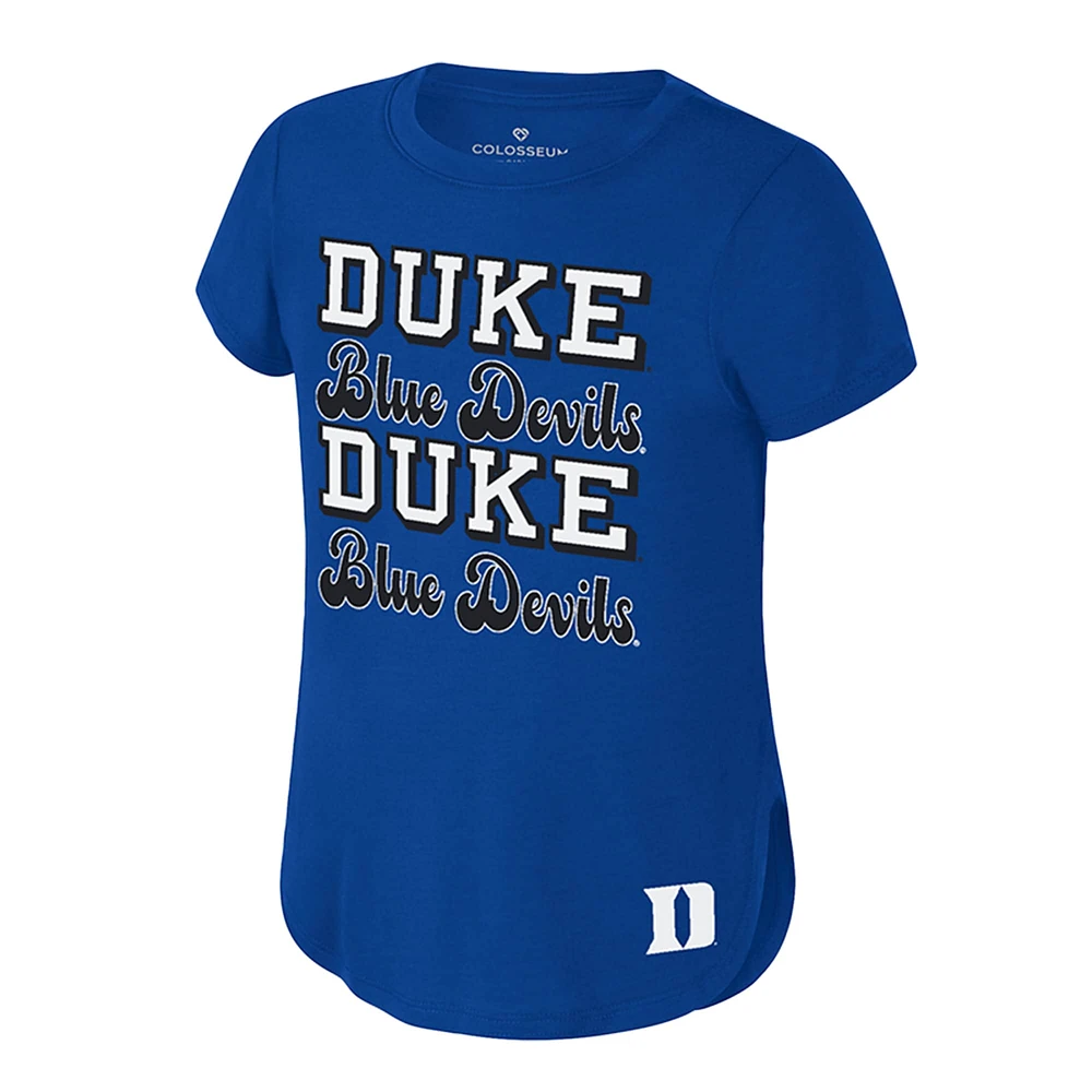 Youth Colosseum Royal Duke Blue Devils Rogan T-Shirt