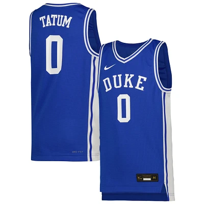 Youth Nike #0 Royal Duke Blue Devils Icon Replica Basketball Jersey