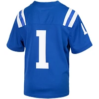 Maillot de football intouchable Nike #1 Royal Duke Blue Devils pour jeune