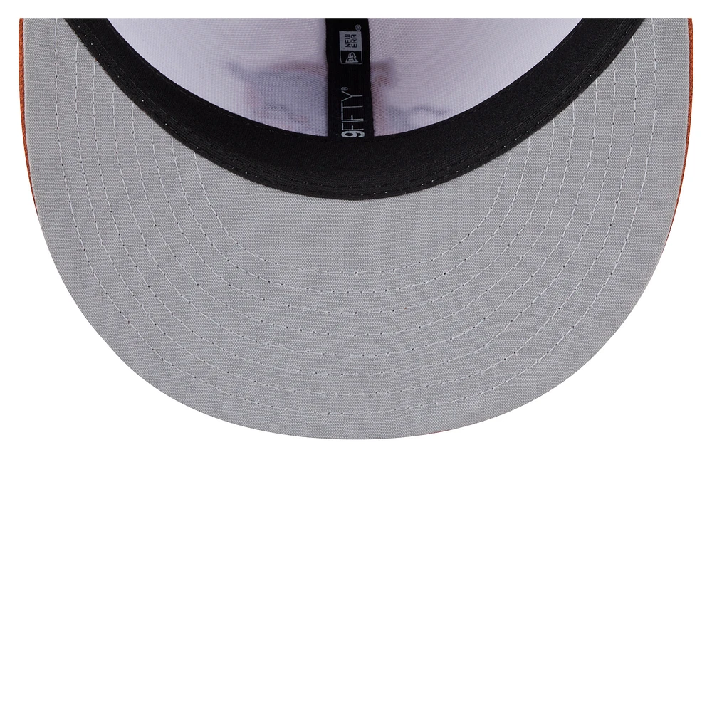 Casquette ajustée 59FIFTY pour homme New Era blanche/orange Durham Bulls Authentic Collection