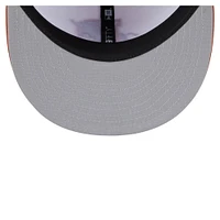 Casquette ajustée 59FIFTY pour homme New Era blanche/orange Durham Bulls Authentic Collection