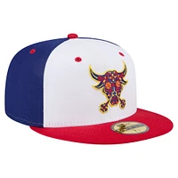 Casquette ajustée New Era Royal/Red Durham Bulls Copa de la Diversión 59FIFTY pour hommes