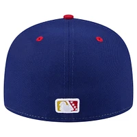 Casquette ajustée New Era Royal/Red Durham Bulls Copa de la Diversión 59FIFTY pour hommes