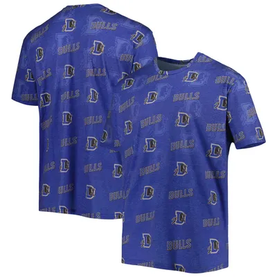 T-shirt à imprimé intégral Royal Durham Bulls pour homme