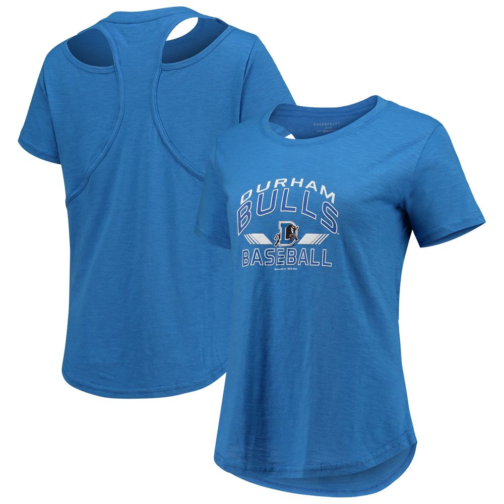 Women's Royal Durham Bulls Cut It Out T-Shirt