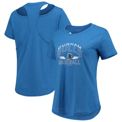 T-shirt à découpes Royal Durham Bulls pour femme