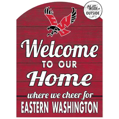 Eastern Washington Eagles 16'' x 22'' Indoor/Outdoor Marquee Sign