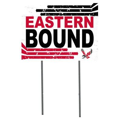 Eastern Washington Eagles 18'' x 24'' Bound Yard Sign