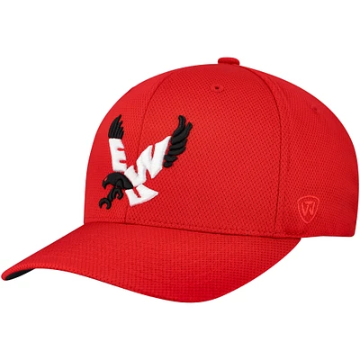 Casquette Reflex Performance Flex rouge pour homme Top of the World des Eastern Washington Eagles