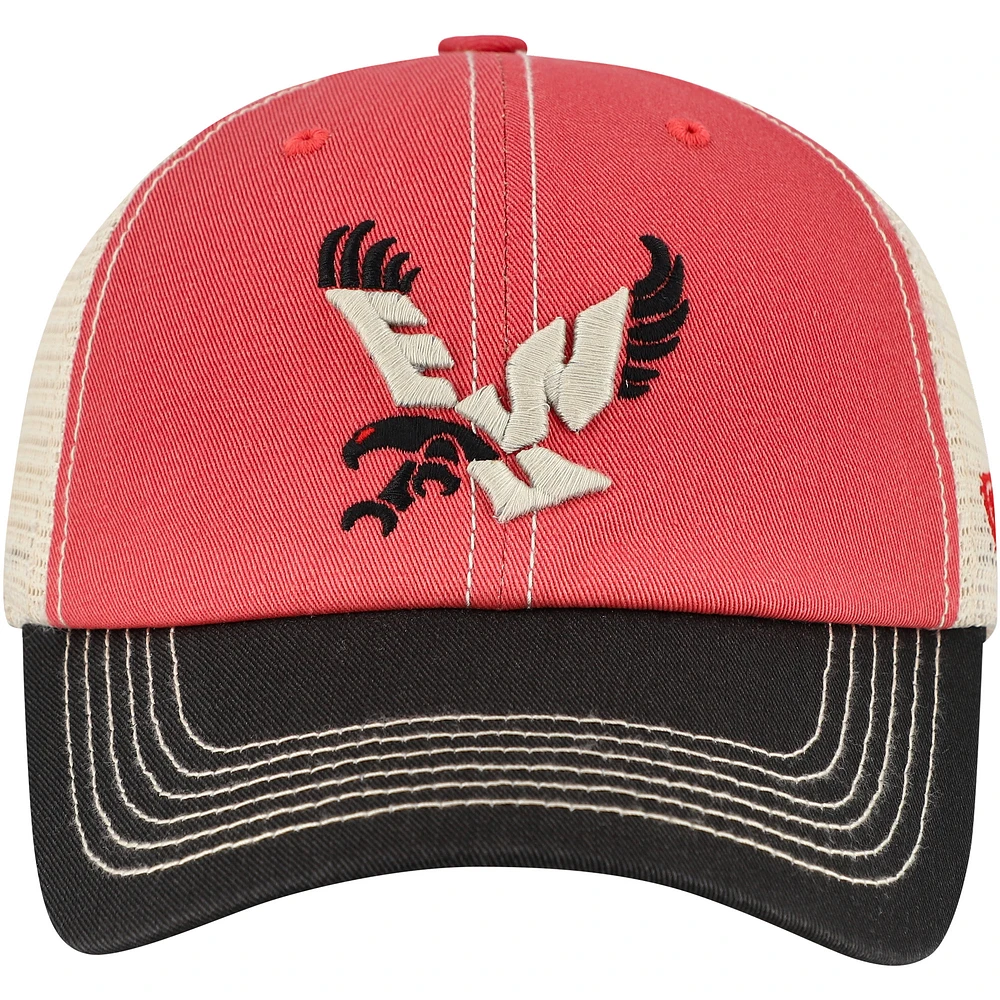 Casquette ajustable Top of the World pour homme, motif Eagles de Washington de l'Est, rouge