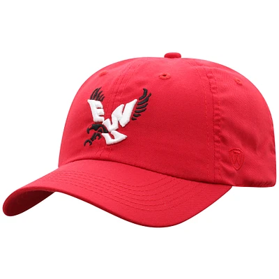 Casquette ajustable Top of the World pour homme, motif Eastern Washington Eagles, rouge