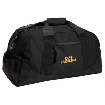 East Carolina Pirates Dome Duffel Bag - Black