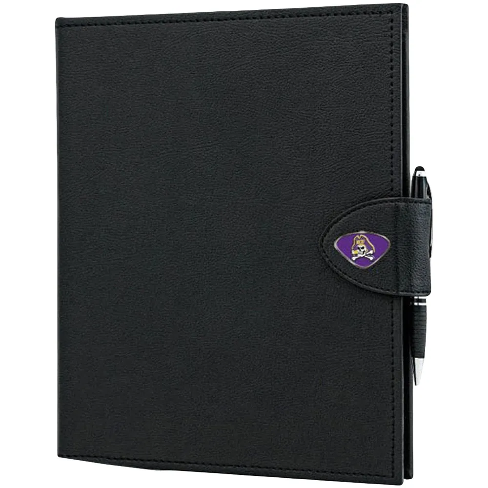 ECU Pirates Classic Padfolio - Black