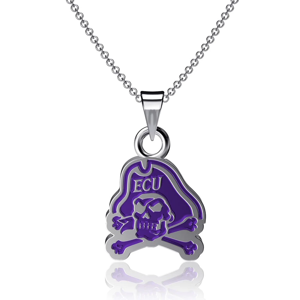 Dayna Designs ECU Pirates Enamel Small Pendant Necklace