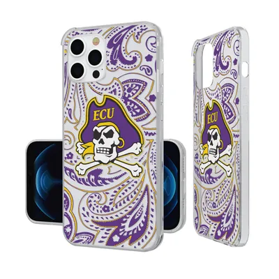 Lids Denver Broncos iPhone Clear Paisley Design Case