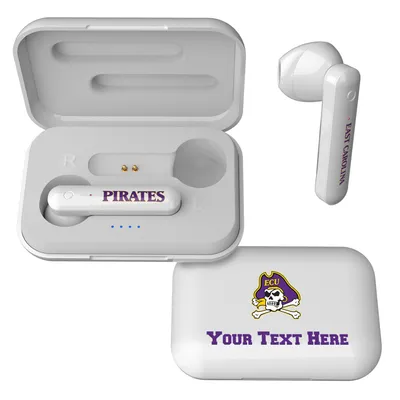 ECU Pirates Personalized True Wireless Earbuds