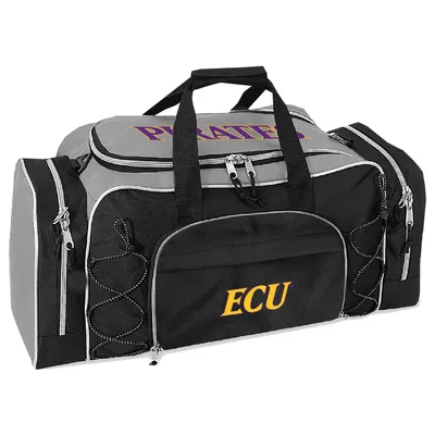 East Carolina Pirates Action Pack Duffel Bag - Gray