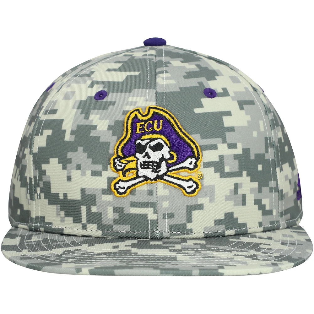 Men's adidas  Camo ECU Pirates On Field Fitted Hat
