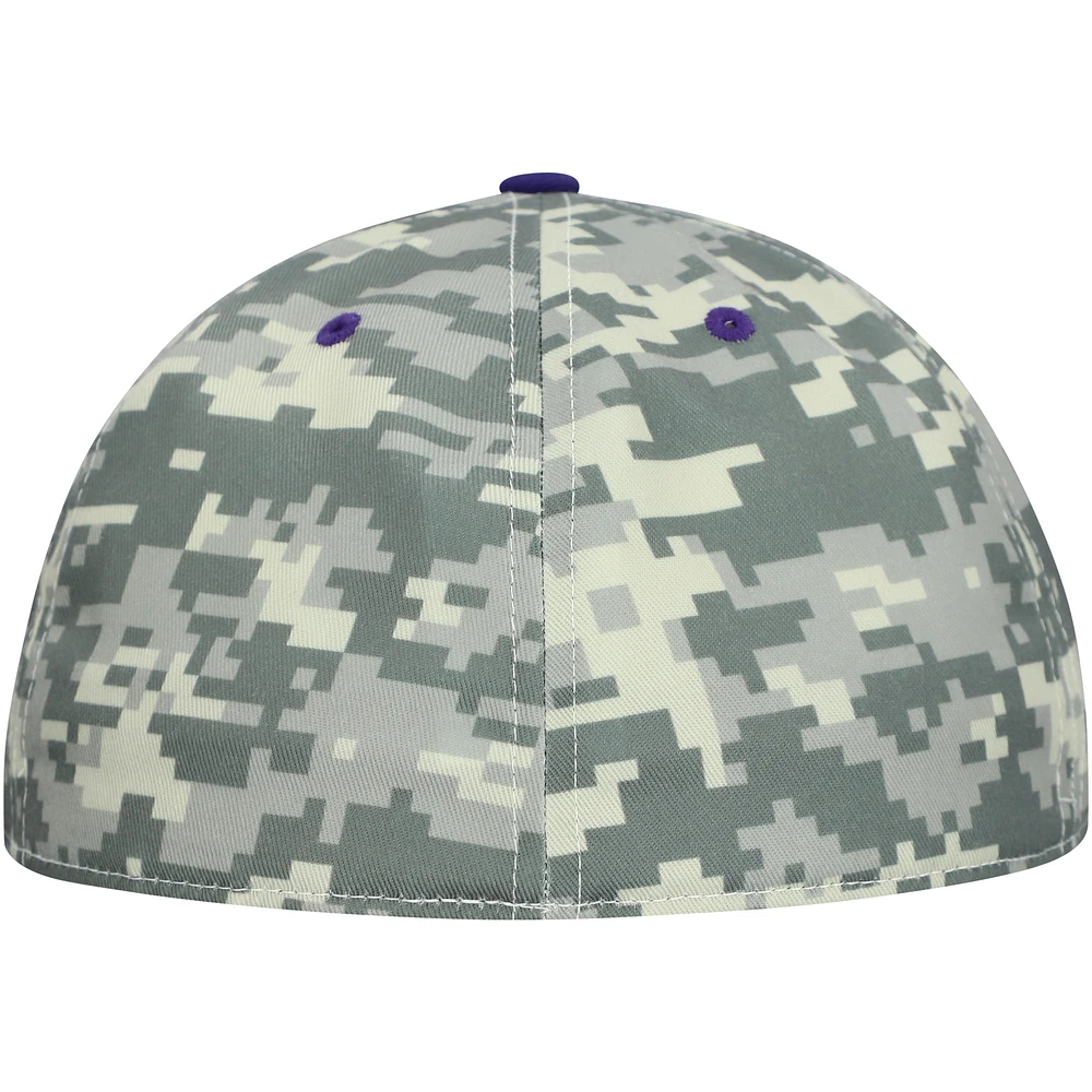 Men's adidas  Camo ECU Pirates On Field Fitted Hat