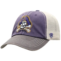 Men's Top of the World  Purple ECU Pirates Victory Adjustable Hat