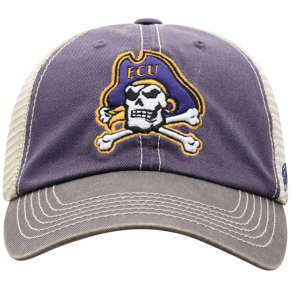 Men's Top of the World  Purple ECU Pirates Victory Adjustable Hat