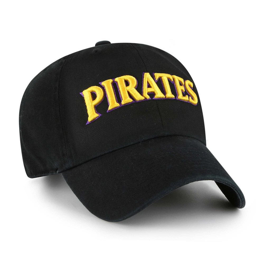 Casquette ajustable « 47 Black ECU Pirates Clean Up » pour homme