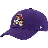 Casquette ajustable '47 Purple ECU Pirates Clean Up pour hommes