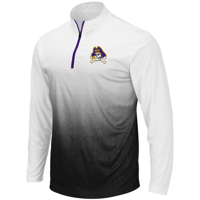 Veste Colosseum Grey ECU Pirates Magic Team Logo Quarter-Zip pour homme