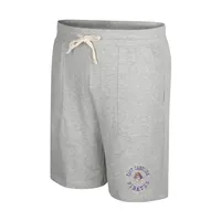 Men's Colosseum Heather Gray ECU Pirates Love To Hear This Terry Shorts