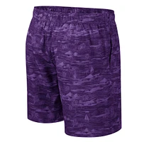 Short de bain Colosseum violet ECU Pirates Ozark pour hommes