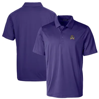 ECU Pirates Cutter & Buck Big Tall Prospect Textured Stretch Polo - Purple