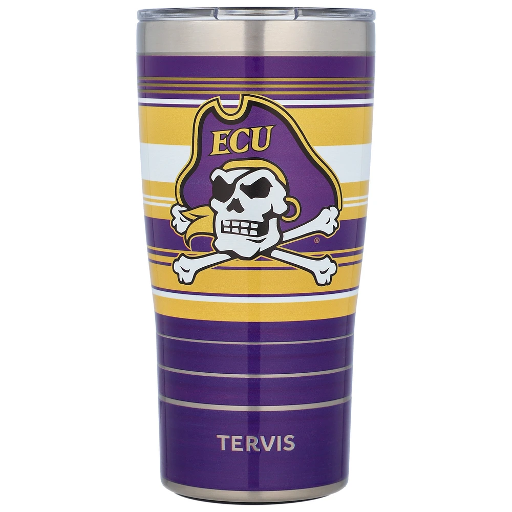 Tervis ECU Pirates 20oz. Gobelet en acier inoxydable à rayures Hype