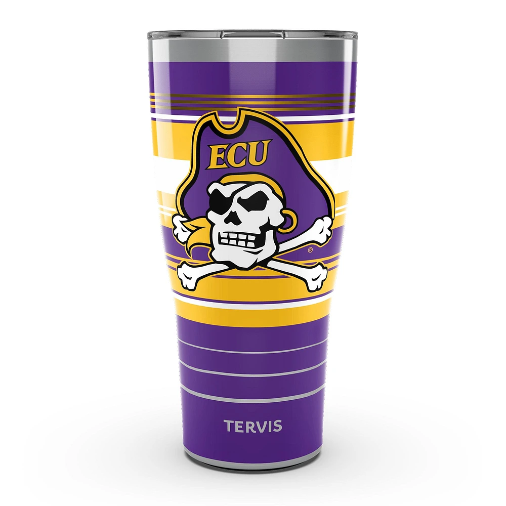 Tervis ECU Pirates 30oz. Gobelet en acier inoxydable à rayures Hype