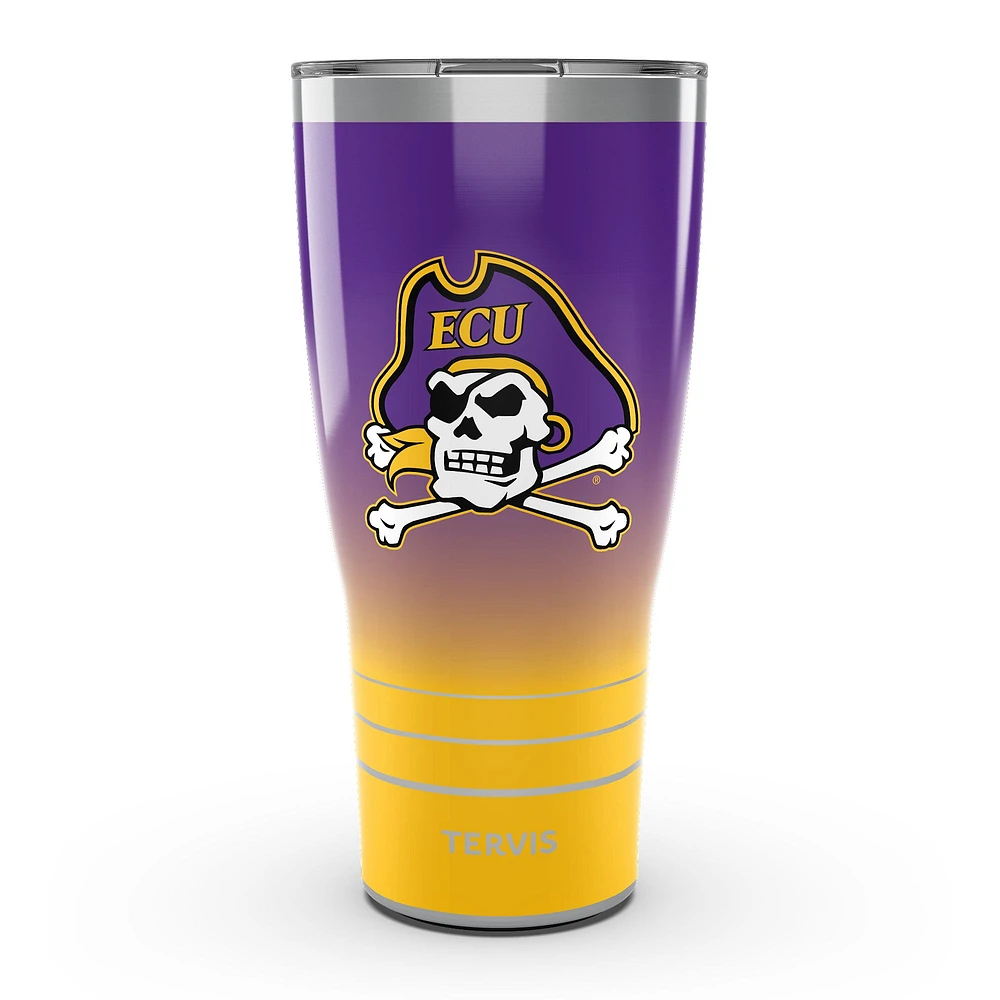 Tervis  ECU Pirates 30oz. Ombre Stainless Steel Tumbler