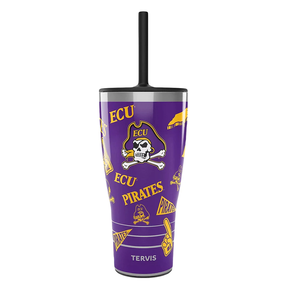 Tervis ECU Pirates 30oz. Swag Tumbler With Straw Lid