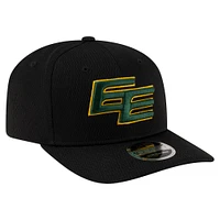 Casquette extensible noire New Era 9SEVENTY Sideline Alternate des Elks d'Edmonton pour homme